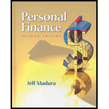 Personal Finance - 2nd Edition - by Madura - ISBN 9780321165916