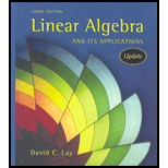 Linear Algebra And It's Applications - 3rd Edition - by Lay,  David C. - ISBN 9780321287137