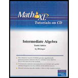 Intermediate Algebra - 10th Edition - by Marvin L. Bittinger - ISBN 9780321305770