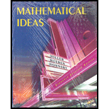 Mathematical Ideas - 11th Edition - by Charles David Miller, Vern E. Heeren, John Hornsby - ISBN 9780321361462