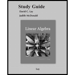 Student Study Guide For Linear Algebra And Its Applications - 4th Edition - by David C. Lay - ISBN 9780321388834