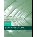 Finite Mathematics And Calculus With Applications - 8th Edition - by Margaret L. Lial, Raymond N. Greenwell, Nathan P. Ritchey - ISBN 9780321426512