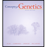 CONCEPTS OF GENETICS - 9th Edition - by KLUG - ISBN 9780321524041