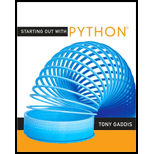 Starting Out with Python [With CDROM] - 1st Edition - by Tony Gaddis - ISBN 9780321537119