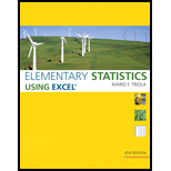 Elementary Statistics Using Excel - 4th Edition - by Mario F. Triola - ISBN 9780321564962