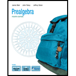 Prealgebra - 4th Edition - by Jamie Blair, John Jr Tobey Jr., Jeffrey Slater - ISBN 9780321567932