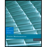 Finite Mathematics - 9th Edition - by Margaret Lial, Raymond N. Greenwell, Nathan P. Ritchey - ISBN 9780321583147
