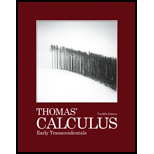 Thomas' Calculus Early Transcendentals - 12th Edition - by George B. Thomas, Frank R. Giordano, Maurice D. Weir, Joel Hass - ISBN 9780321588760