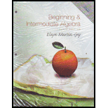 Beginning &intermediate Algebra, A La Carte Plus (4th Edition) - 4th Edition - by Elayn Martin-Gay - ISBN 9780321600509
