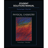 Physical Chemistry, Student Solutions Manual - 2nd Edition - by ENGEL, Thomas, Reid, Philip - ISBN 9780321616265