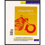 College Algebra: Books A La Carte - 5th Edition - by Mark Dugopolski - ISBN 9780321655431