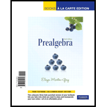 Prealgebra, Books A La Carte Edition (6th Edition) - 6th Edition - by Elayn Martin-Gay - ISBN 9780321655974