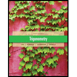 Trigonometry - 10th Edition - by Margaret Lial, John Hornsby, David I. Schneider, Callie Daniels - ISBN 9780321671776