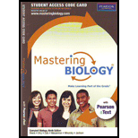 Mastering Biology: Student Access Code Card - 9th Edition - by Reece, Jane B., Urry, Lisa A., Cain, Michael L. - ISBN 9780321686510