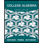College Algebra - 4th Edition - by BEECHER,  Judith A., Penna, BITTINGER,  Marvin L. - ISBN 9780321693990