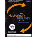 MasteringBiology with Pearson eText -- Valuepack Access Card -- for Campbell Biology: Concepts & Connections (ME component) - 7th Edition - by Jane B. Reece, Martha R. Taylor, Eric J. Simon, Jean L. Dickey - ISBN 9780321709189