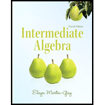 Intermediate Algebra (4th Edition) (martin-gay Developmental Math Series) - 4th Edition - by Elayn El Martin-Gay - ISBN 9780321726377