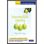 Intermediate Algebra, Books A La Carte Edition (4th Edition) - 4th Edition - by Elayn El Martin-Gay - ISBN 9780321744807