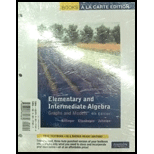 Elementary and Intermediate Algebra: - 4th Edition - by BITTINGER, Marvin L./ - ISBN 9780321771872