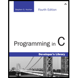 Programming in C