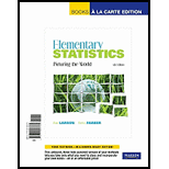 Elementary Statistics - 5th Edition - by Larson, Ron/ Farber - ISBN 9780321782656