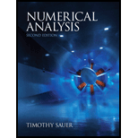 Numerical Analysis - 2nd Edition - by Sauer, Timothy - ISBN 9780321783677