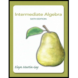 Intermediate Algebra - 6th Edition - by Elayn Martin-Gay - ISBN 9780321785046