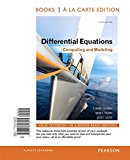 Differential Equations: Computing And Modeling, Book A La Carte Edition (5th Edition) - 5th Edition - by David E. Penney, C. Henry Edwards, David Calvis - ISBN 9780321816245