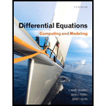 Differential Equations: Computing and Modeling (5th Edition), Edwards, Penney & Calvis - 5th Edition - by C. Henry Edwards, David E. Penney, David Calvis - ISBN 9780321816252