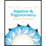 Algebra and Trigonometry: Graphs and Models and Graphing Calculator Manual Package - 5th Edition - by Marvin L Bittinger, Judith A Beecher, David J. Ellenbogen, Judith A. Penna - ISBN 9780321824226