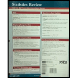Intro Stats - Study Card - 4th Edition - by DeVeaux - ISBN 9780321826268
