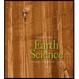 Foundations of Earth Science - 6th Edition - by Frederick K. Lutgens - ISBN 9780321833242