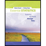 Essential Statistics - 1st Edition - by Robert N. Gould, Colleen N. Ryan - ISBN 9780321836984