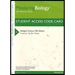 Biological Science-access Card - 5th Edition - by Freeman, Scott; Quillin, Kim; Allison, Lizabeth A. - ISBN 9780321842176