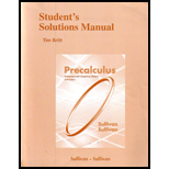 Student Solutions Manual (standalone) For Precalculus Enhanced With Graphing Utilites