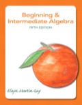 EBK BEGINNING+INTERMEDIATE ALGEBRA - 5th Edition - by Martin-Gay - ISBN 9780321849335