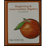 Beginning & Intermediate Algebra, Mymathlab, And Student Organizer - 1st Edition - by Martin-Gay, Elayn - ISBN 9780321854131