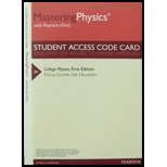 MasteringPhysics with Pearson eText -- ValuePack Access Card -- for College Physics - 14th Edition - by Eugenia Etkina; Michael Gentile; Alan van Heuvelen - ISBN 9780321864703