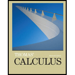 Thomas' Calculus (13th Edition) - 13th Edition - by George B. Thomas Jr., Maurice D. Weir, Joel R. Hass - ISBN 9780321878960