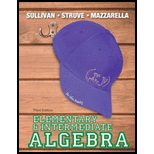 Elementary & Intermediate Algebra