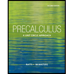Precalculus - 2nd Edition - by Ratti, J. S./ - ISBN 9780321900470