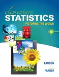 EBK ELEMENTARY STATISTICS - 6th Edition - by Larson - ISBN 9780321900845