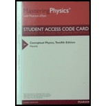 MasteringPhysics with Pearson Etext -- Valuepack Access Card -- for Conceptual Physics - 12th Edition - by Hewitt, Paul G. - ISBN 9780321909787