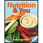 Nutrition & You (3rd Edition) - 3rd Edition - by Joan Salge Blake - ISBN 9780321910400