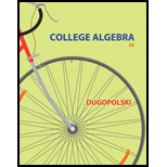 College Algebra (6th Edition)