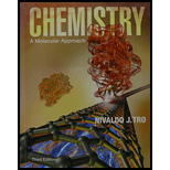 Chemistry: Molecular... - With Solutions and Access - 3rd Edition - by Tro - ISBN 9780321920645