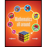 Mathematics All Around - 5th Edition - by Pirnot, Thomas L. - ISBN 9780321923264