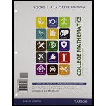 College Mathematics, Books A La Carte Edition Plus Mylab Math -- Access Cards Package (9th Edition) - 9th Edition - by Cheryl Cleaves, Margie Hobbs - ISBN 9780321924018
