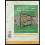 Basic College Mathematics (Looseleaf) - 12th Edition - by BITTINGER - ISBN 9780321925077