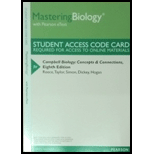 Mastering Biology with Pearson eText -- ValuePack Access Card -- for Campbell Biology: Concepts & Connections